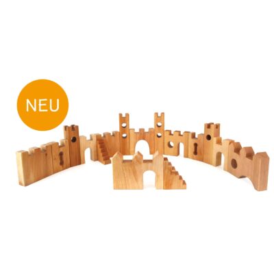 Großes Ritterburg-Set, 16-teilig