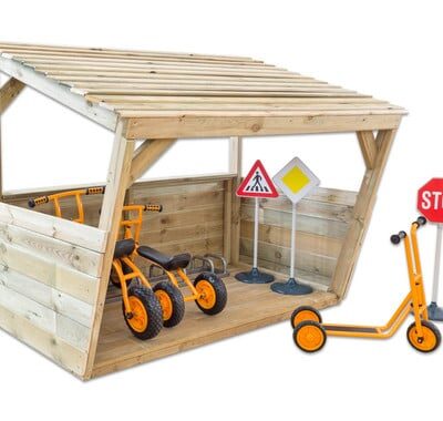 MultiPort - Garage für Kinderfahrzeuge
