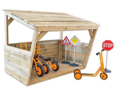MultiPort – Garage für Kinderfahrzeuge
