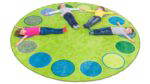 Sitzkreis-Teppich „Dots“ - Betzold Sitzkreis Teppich Dots 97705 h ZD