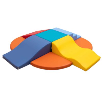 Spiel- und Bewegungsinsel, niedrig, Wellen