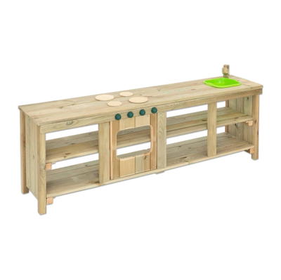 Große Outdoor-Kinderküche