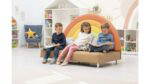 Regenbogensofa mit Kissen - E 769072 e