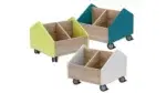 Bücherwagen, klein – EduCasa - EduCasa Buecherwagen klein E 41781 a ZD