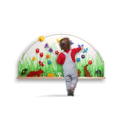 Wandspiel Krabbelwiese