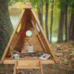 Spielhaus aus Holz – Forest Fern Peephole - forest fern peephole