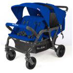 Familidoo Krippenwagen 4-Sitzer Lidoo Lite - poussette 4 places lidoo lite artic blue 2