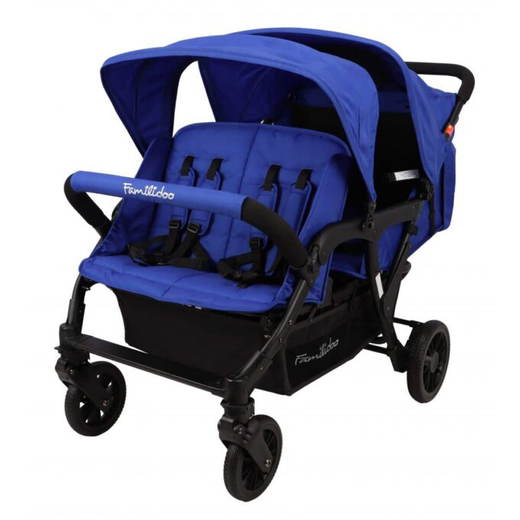poussette-4-places-lidoo-lite-artic-blue Familidoo Krippenwagen 4-Sitzer Lidoo Lite - poussette 4 places lidoo lite artic blue