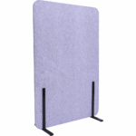 Trennwand aus PET-Recyclingmaterial, Höhe: 150 cm - trennwand aus pet recyclingmaterial h 150 lila 842199 w