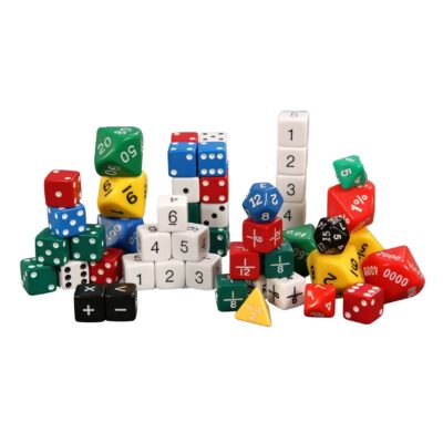 Würfelset "Schule" 56-tlg.