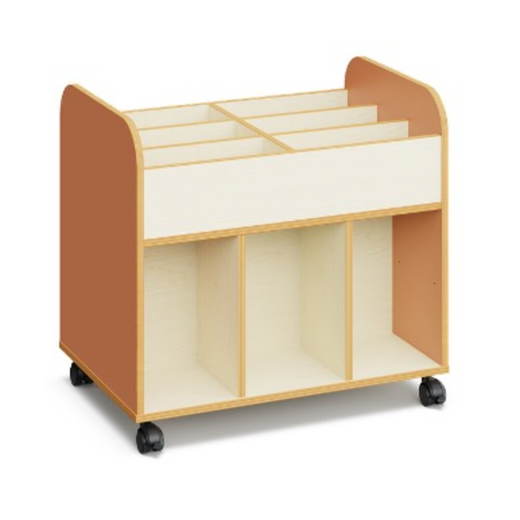 04-DAN-154_TERRACOTA_NOVA-PR-01-scaled_1000 Bücherwagen Dan - 04 DAN 154 TERRACOTA NOVA PR 01 scaled 1000