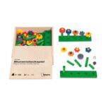 Blumensteckspiel im Holzkasten - 102360