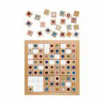 Sudoky 9 x 9 mit Juwelenspielsteinen - 103116