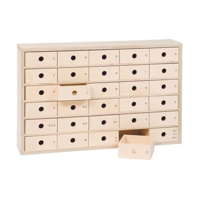 „Apropos Sprache“ Anlautschrank