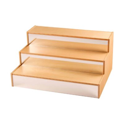 Bau- und Spielstufen mit Spiegel