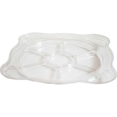 Schale 7-fach transparent für Leuchtkübel