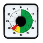 Zeitdauer-Uhr Automatik magnetisch mit Ampelscheibe - 120504 1