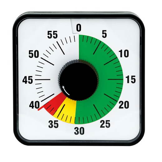 120504_1 Zeitdauer-Uhr Automatik magnetisch mit Ampelscheibe - 120504 1