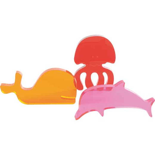 120773_1 Acryl Meerestiere 6er Set - 120773 1