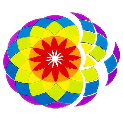 Acryl Form großes Mandala