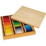 Montessori Farbtäfelchen Schattierungen 63 Stück - 121040 1