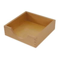 Montessori Kästchen für Einsatzfigurenpapier