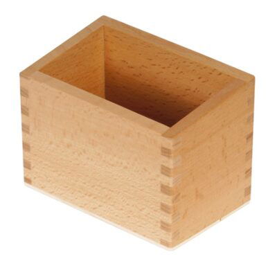 Montessori Kasten für Sandpapier Ziffern