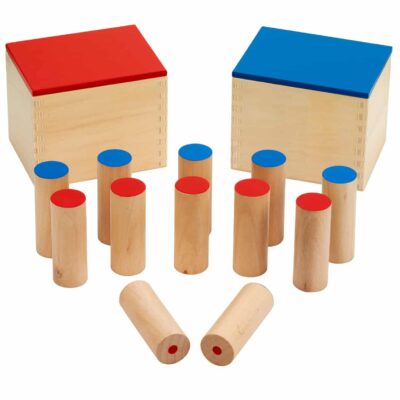 Montessori Geräuschdosen