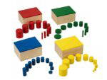 Montessori Farbige Zylinder - 3015 1 montessori farbige zylinder