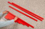 Montessori Rote Stangen - 3037 2 rote stangen montessori