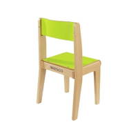 Kindergarten-Stuhl aus Holz – Bild 9