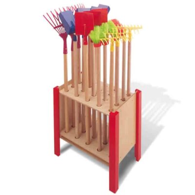 Gartengeräte-Aufsteller für Kinder inkl. Geräten