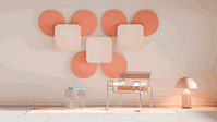 Mileto - Akustikpanele Quadrat für Wand und Decke – Bild 6
