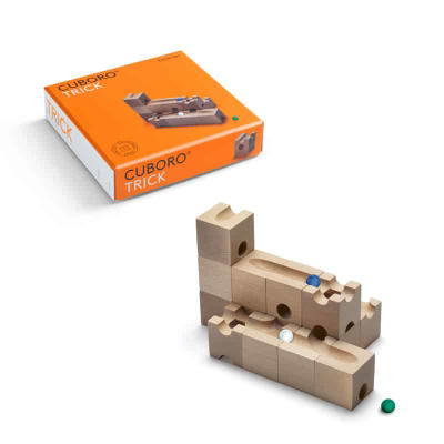 CUBORO® TRICK – Extra Set für trickreiche Kugelbahnen