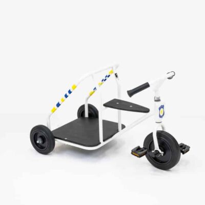 ROSE HERO Dreirad Polizei, massive Räder