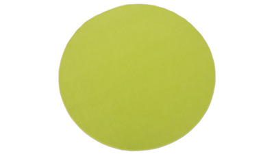 Kurzflor-Teppich, rund