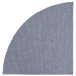 Kurzflor-Teppich, Viertelkreis - E 755931 a