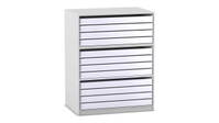 Flexeo® Papier- und Bilderschrank, 12 große Auszüge – Bild 20