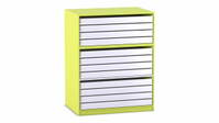 Flexeo® Papier- und Bilderschrank, 12 große Auszüge – Bild 15
