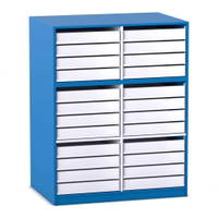 Flexeo® Papier- und Bilderschrank, 24 kleine Auszüge – Bild 15