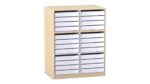 Flexeo® Papier- und Bilderschrank, 24 kleine Auszüge - Flexeo Papier und Bilderschrank 24 kleine Auszuege 809110 P01 ZD