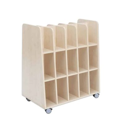 Flexeo® Taschenwagen „Armadio“, 30 Fächer