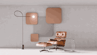 Mileto - Akustikpanele Quadrat für Wand und Decke – Bild 7
