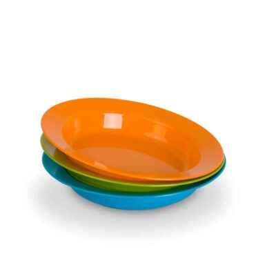 Teller tief 19 cm aus Polycarbonat