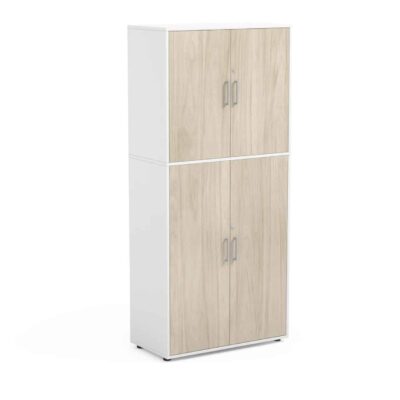 Regal Rosie, Offenes Regal mit zwei Doppeltüren, abschließbar