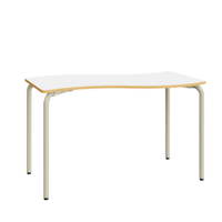 Freiformtisch Wave – Wellentisch - Wave White Small 1000