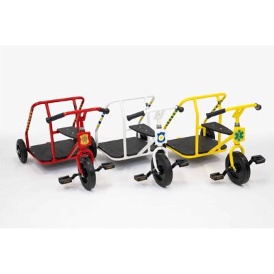 ROSE HERO Dreirad 3er-Set (Ambulance, Polizei, Feuerwehr)