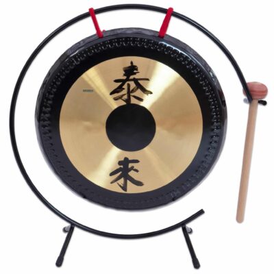 Tisch-Gong mit Metall-Stativ