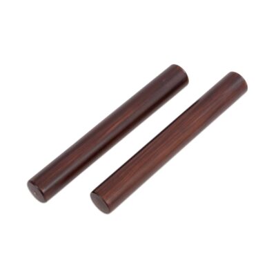 Claves aus dunkel lackiertem Kokosholz