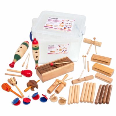 Holzklang-Gruppenset mit 25 Instrumenten